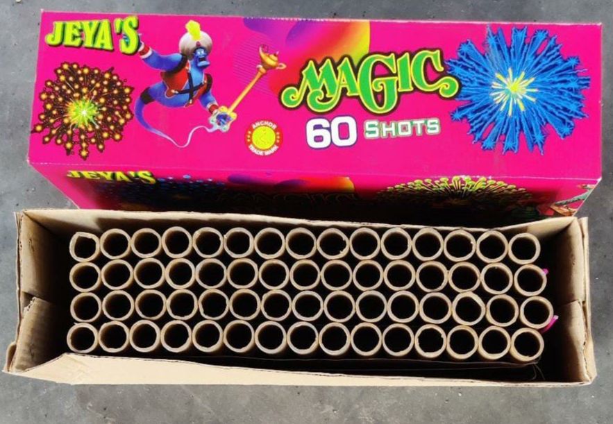 60 Shot Multi Color Prime  - Nattu Vedi & Sivakasi Crackers