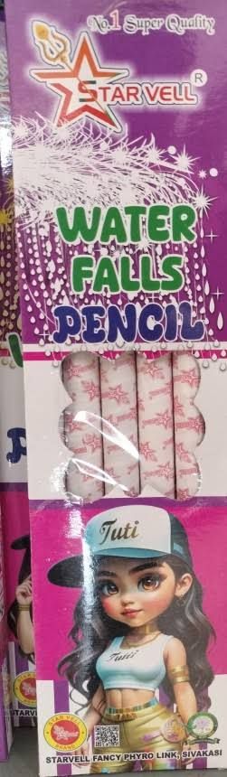 Water Falls pencil (5pcs) - Nattu Vedi & Sivakasi Crackers