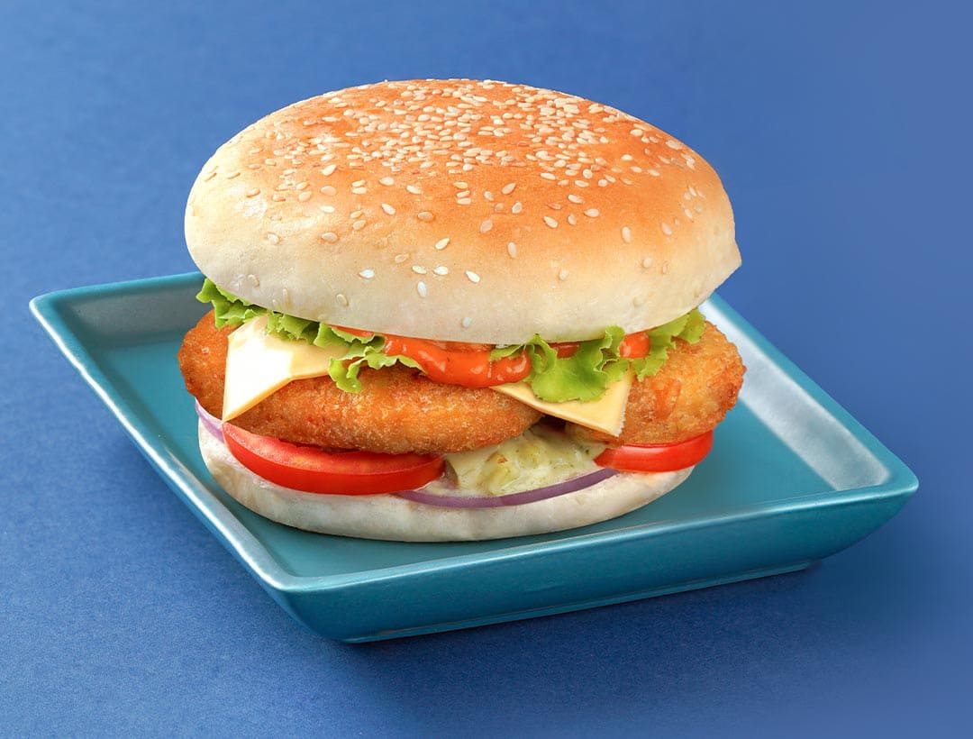 Veg Aloo Tikki Burger - New Tasty Bites, Mahul Azamgarh , Phoolpur