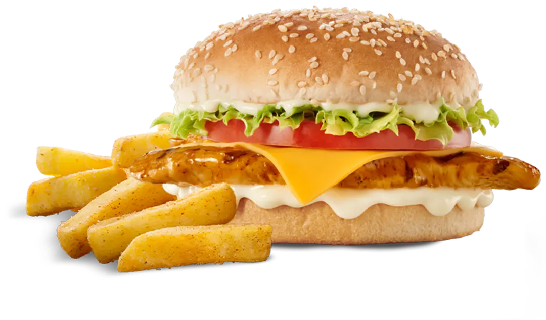 Chicken Chilli Cheese Burger - New Tasty Bites, Mahul Azamgarh Phoolpur