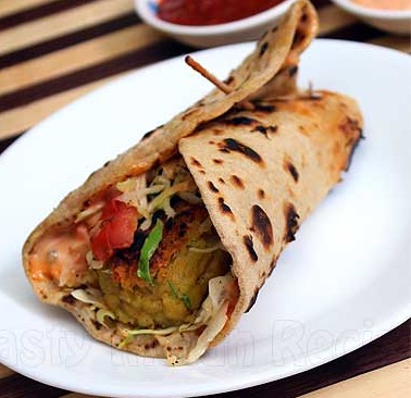 Aloo Tikki Roll - New Tasty Bites, Mahul Azamgarh , Phoolpur