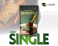 Spiced Lamb Shank Curry Combo Single