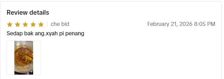 Customer review