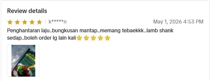 Customer review