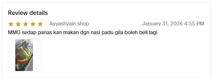 Customer review