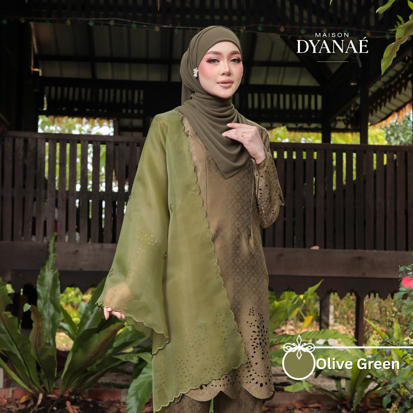Ishara Collection - Olive Green