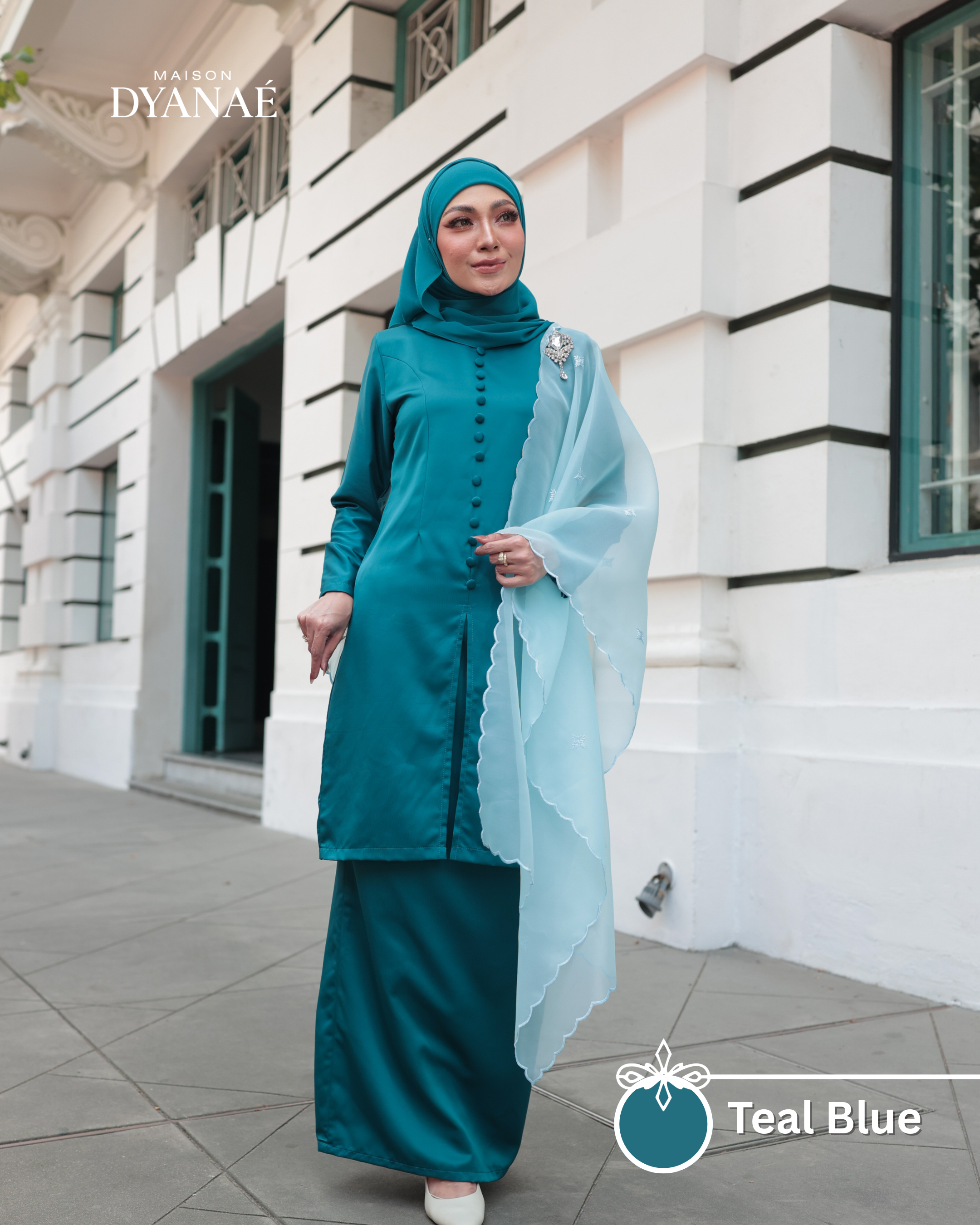 Aynae' Collection - Teal Blue