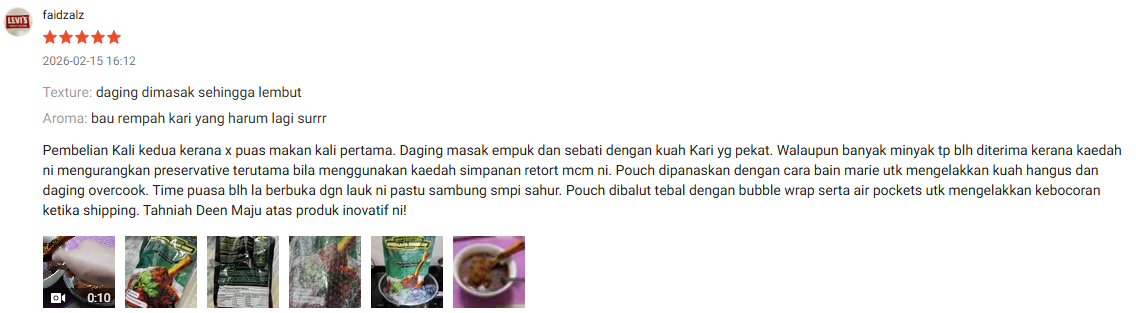 Customer review
