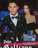 John Galliano Before Midnight Fragrance 2013 (also w/ model Shelby Furber)