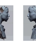 Lily Kwong in 3D by Simon Cave - Online Only