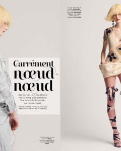 CARRÉMENT NOEUD-NOEUD for Stylist Magazine France
