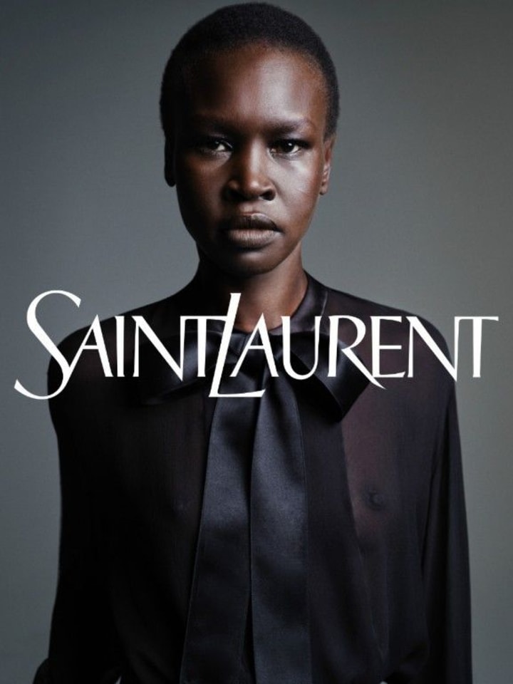 Alek Wek — portrait