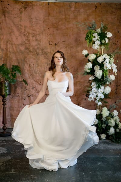 Aline Gown in Chiffon