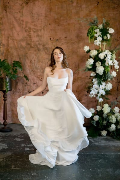 Aline Gown in Chiffon