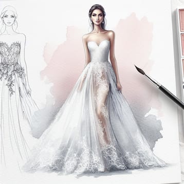 Lace and Liberty bride with long veil