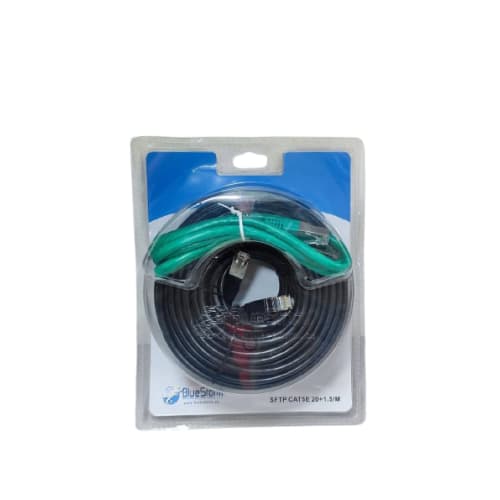كيبل انترنت 20م+1.5م من بلوستورم cat5