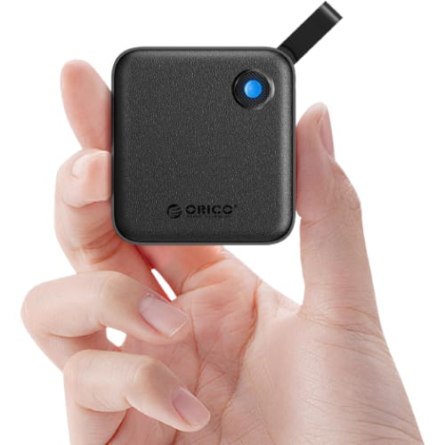 هارد خارجي SSD نوع اوريكو حجم 256 كيكا بايت سرعة النقل  460Mb/s 560Mb/s 