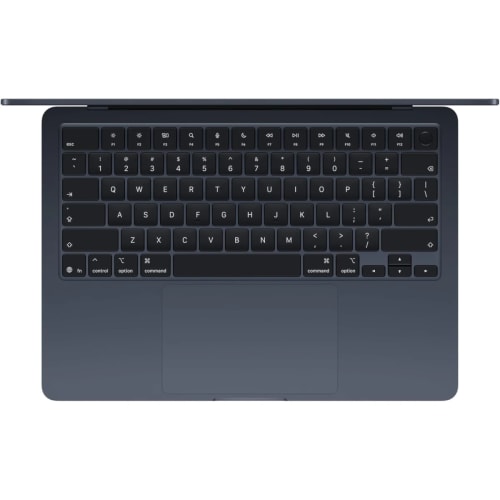 ماك بوك Air مقاس 15 بوصة، مزود بشريحة Apple M5 بمعالج مركزي (CPU) ‏10 أنوية ومعالج رسومي (GPU) ‏10 أنوية، وذاكرة موحدة 16 جيجابايت، وتخزين 512 جيجابايت SSD.