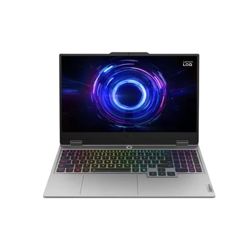 لينوفو LOQ 15AHP10 | AMD Ryzen 7 250H | ذاكرة 16 جيجابايت RAM | 512 جيجابايت SSD | شاشة 15.6 بوصة FHD IPS بمعدل تحديث 144Hz | بطاقة رسومات NVIDIA GeForce RTX 5060 بسعة 8 جيجابايت | لوحة مفاتيح بإضاءة خلفية بيضاء | ويندوز 11