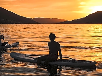 Sunset Stand Up Paddleboard (SUP) Tour of Bay of Kotor