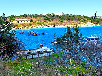 Kayaking Albania Tours in Porto Palermo Castle , Himare (ARG)