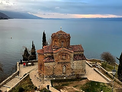 Ohrid (UNESCO) – Lake & Town from Tirana