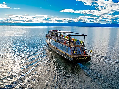 1.5 Hour Ohrid Lake Sunset Cruise