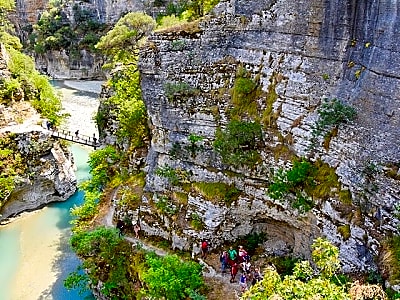Bogova Waterfall Osumi Canyon, Berat top Tour