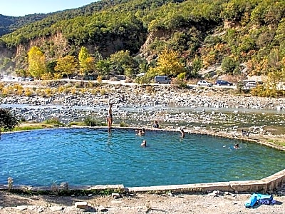 Visit Benje Thermal Baths & Kelcyra Waterfall & Langarica Canyon