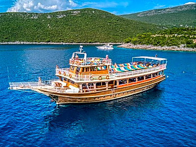 From Tivat/Kotor: Whole Boka Bay Guided Cruise, Comfortable Ship
