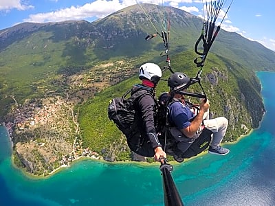 Private Paragliding in Ohrid