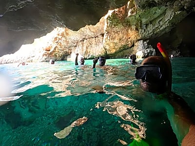 Panoramic Tour & Snorkeling in Haxhi Ali Cave & Karaburun