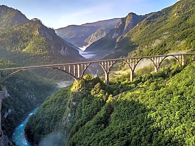 Black lake , Durmitor, Djurdjevića Tara bridge, Canyon Tara