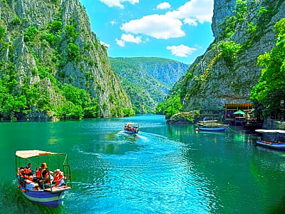 Group Tour from Skopje:Millennium Cross,Matka Canyon&Etno Village
