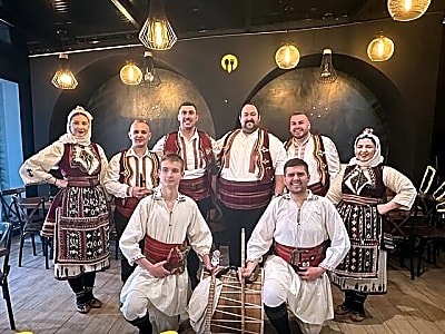 Traditional Balkan Night in Restaurant Gardenia Skopje