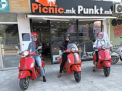 Explore Macedonia with Vespa Scooter