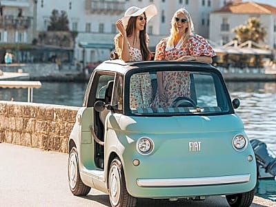 Topolino Guided City Tour by E Car Kotor Perast
