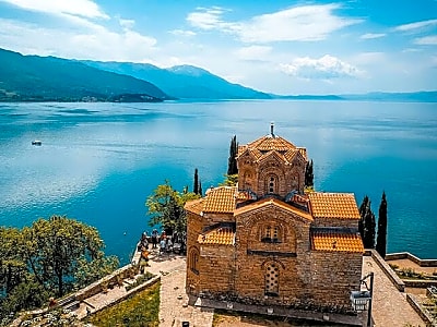 From Tirana & Durres: Day Tour to Ohrid, St Naum, North Macedonia