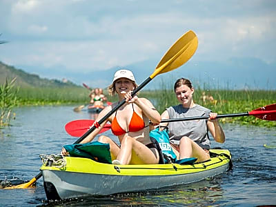 Skadar Lake Individual Kayaking Hidden Canals and Swimming