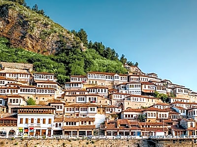 From Tirana/Durres: Berat city and Belshi lake daily trip