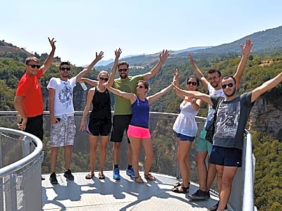 Full day tour to Bogova Waterfall and the Osum River Canyons