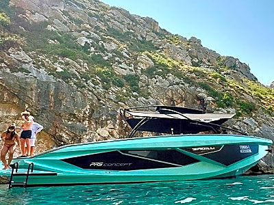 Dhermi: Boat Tour of Grama bay & Secret Blue cave, swimming stops