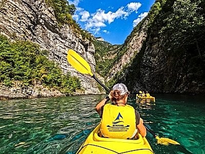 Kayak Tour in Komani Lake