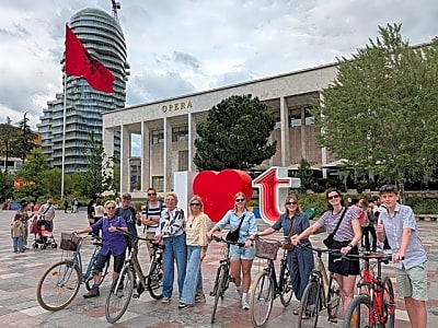 Bike Tour Tirana - 3 Times a Day - VisitAlbCom