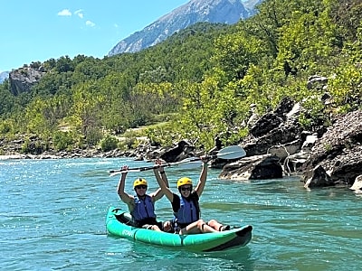 Kayaking Albania - Vjosa River Tour in Përmet