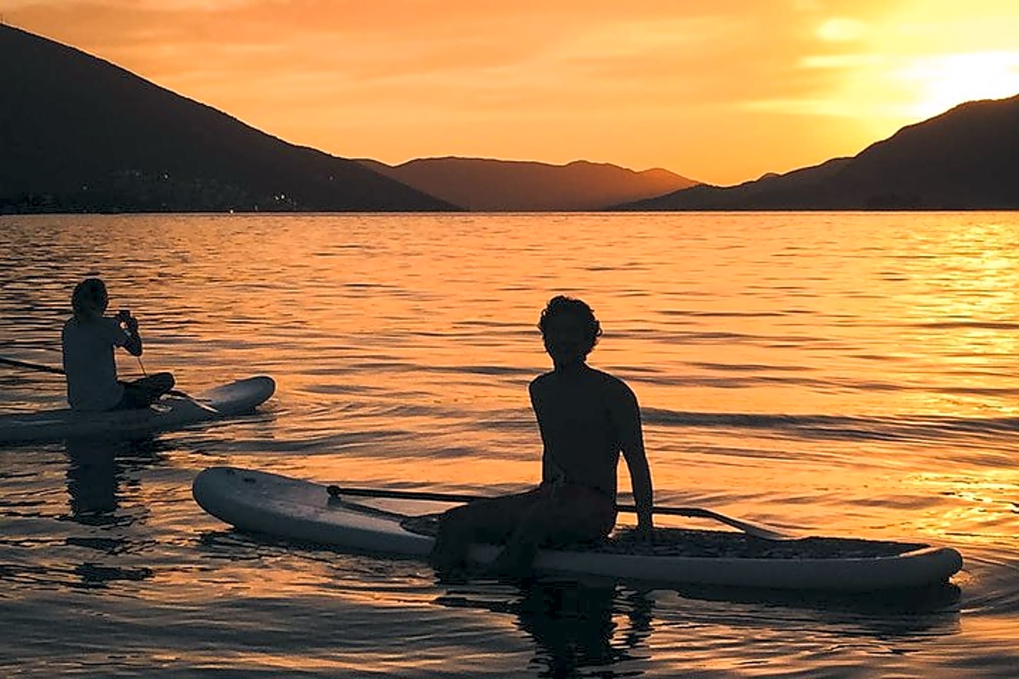 Sunset Stand Up Paddleboard (SUP) Tour of Bay of Kotor - Image 1