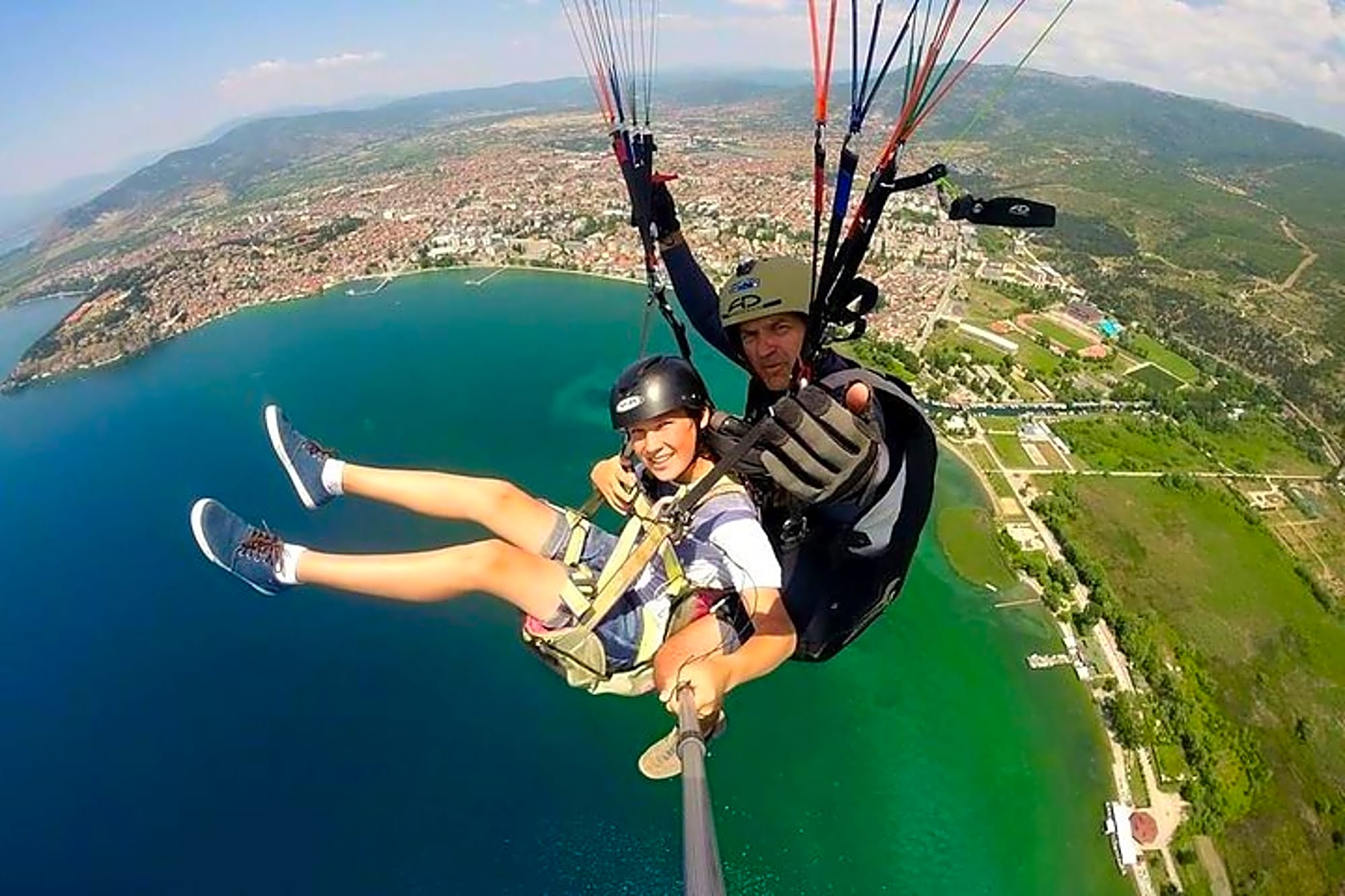 Paragliding above Ohrid - Image 1