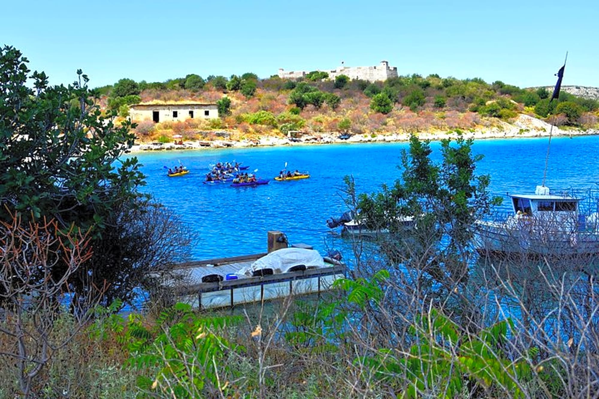 Kayaking Albania Tours in Porto Palermo Castle , Himare (ARG) - Image 1