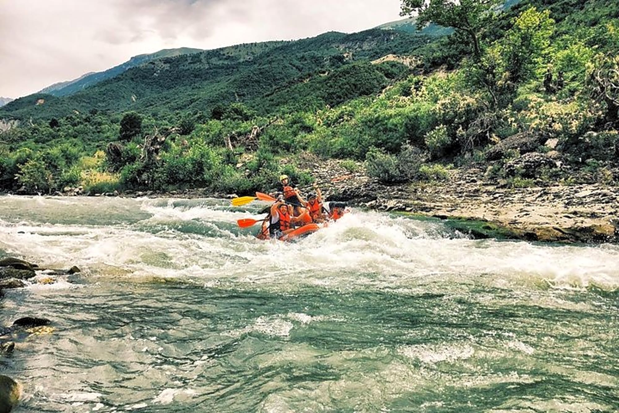 Rafting Vjosa and Benja Hot Springs from Gjirokaster - Image 1