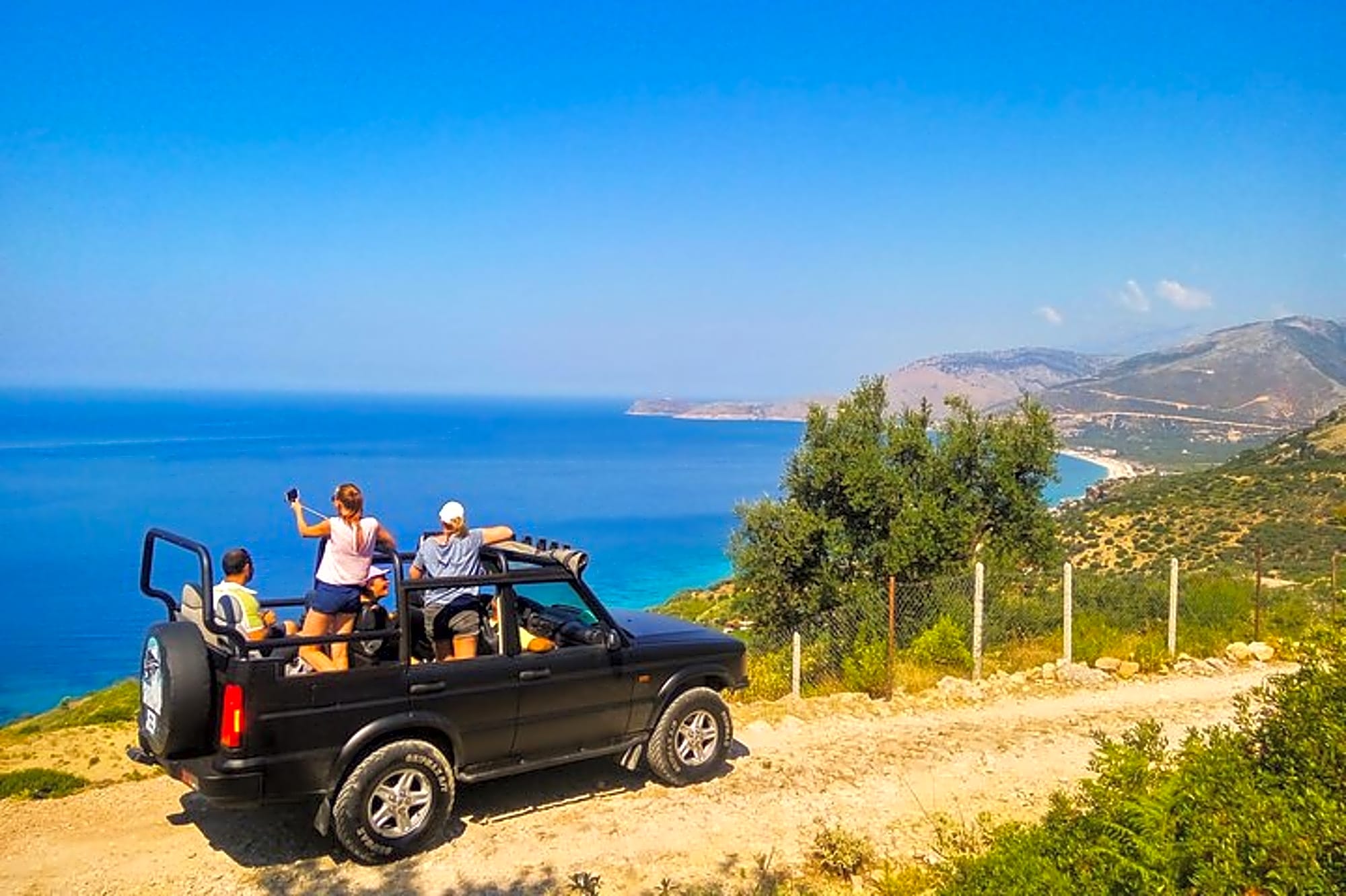 Saranda Jeep Tour, Blue Eye, Castle, Secret Beach & Off-Road - Image 1
